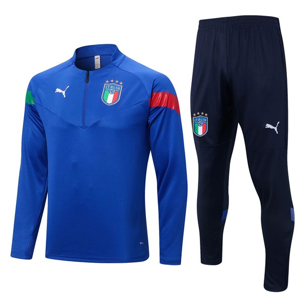 Sudadera De Training Italia 2022 2023 Azul